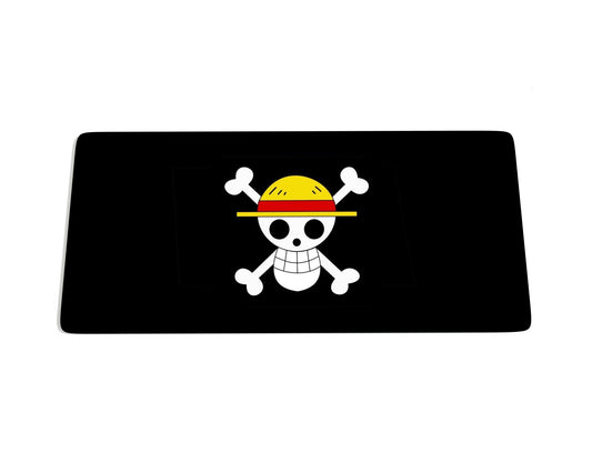 One Piece - Straw Hat Pirate Flag Mouse Pad - CustomMousePad.com.au | #1 Custom Mouse Pad Brand
