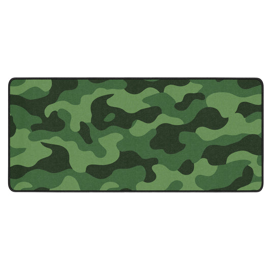 Green Camouflage Mouse Pad and Desk Mat