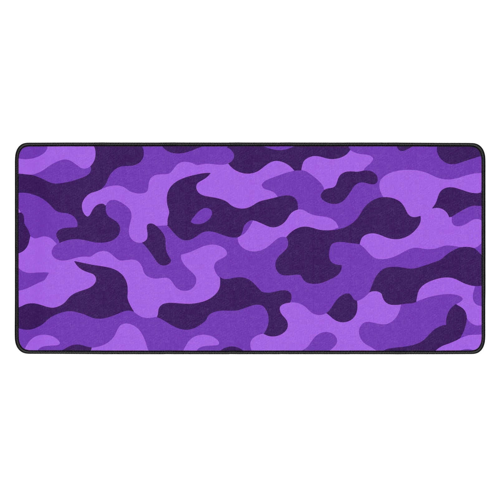 Purple Camouflage Mouse Pad and Desk Mat