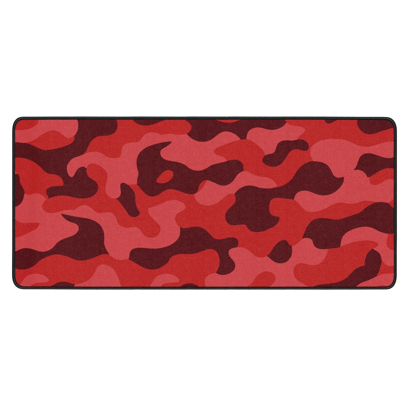 Red Camouflage Mouse Pad and Desk Mat