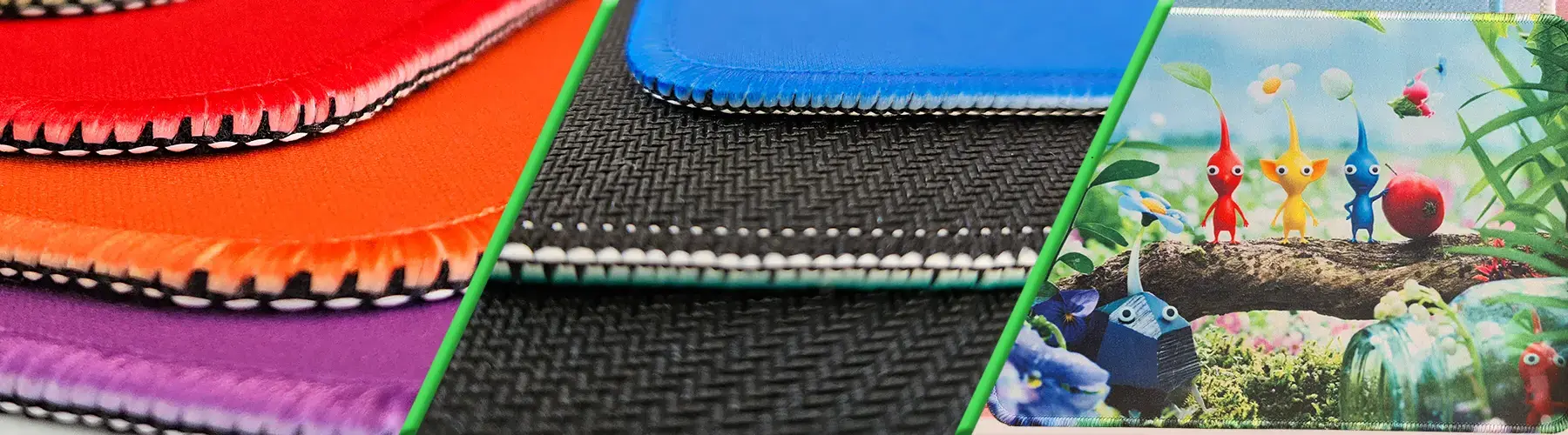 Banner of 3 desk pad slides