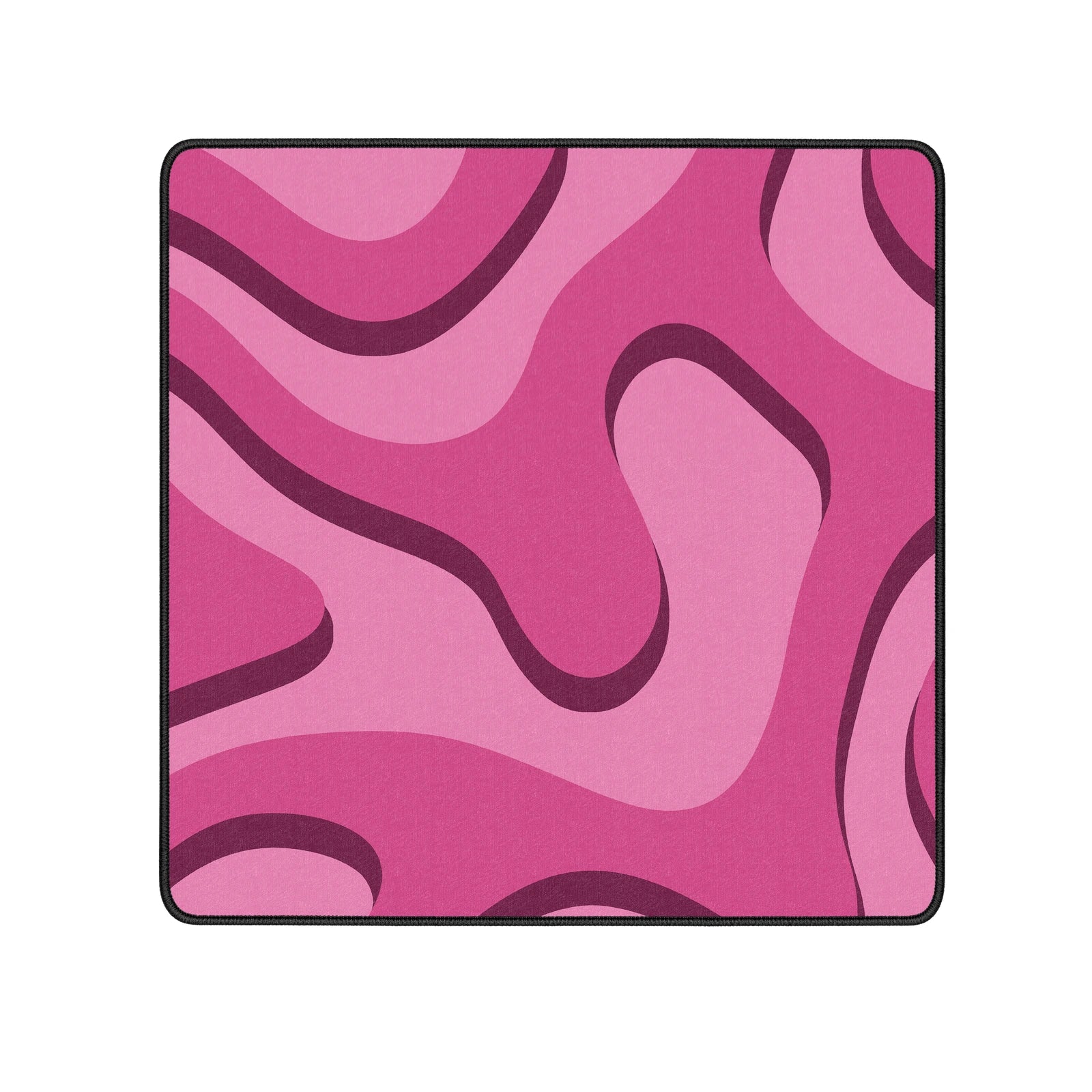 Liquid Pink Mouse Pad and Desk Mat