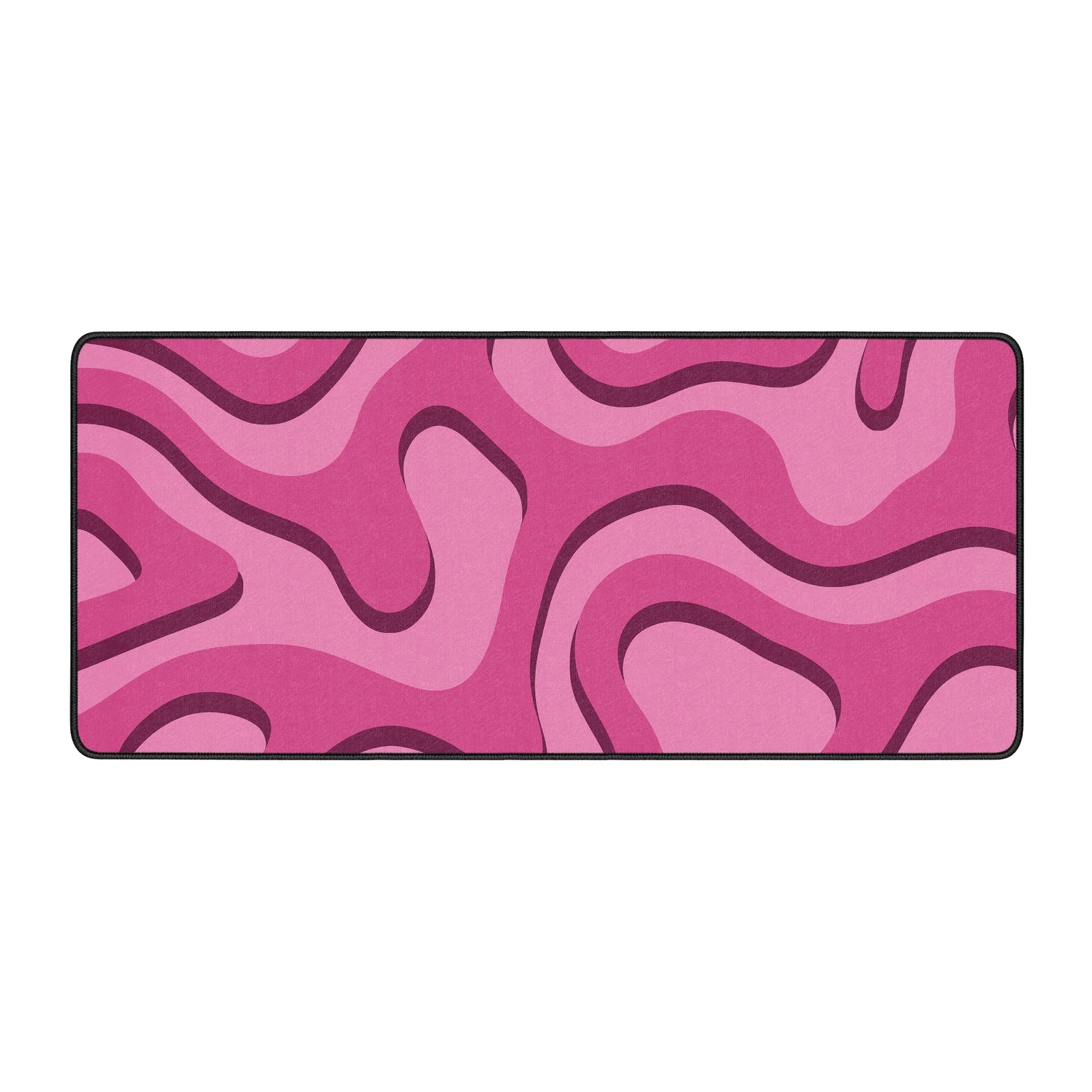 Liquid Pink Mouse Pad and Desk Mat