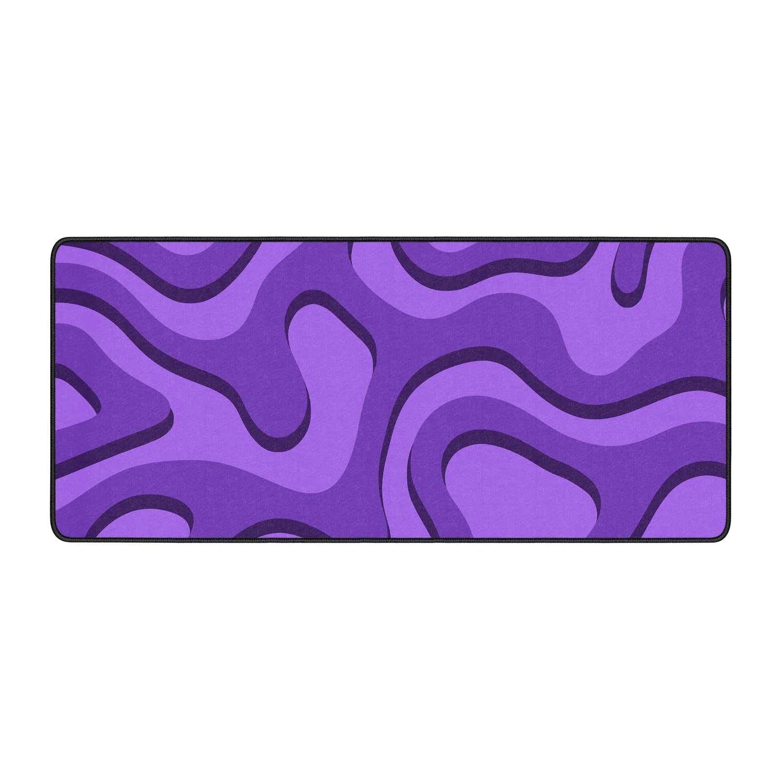 Liquid Purple Mouse Pad and Desk Mat