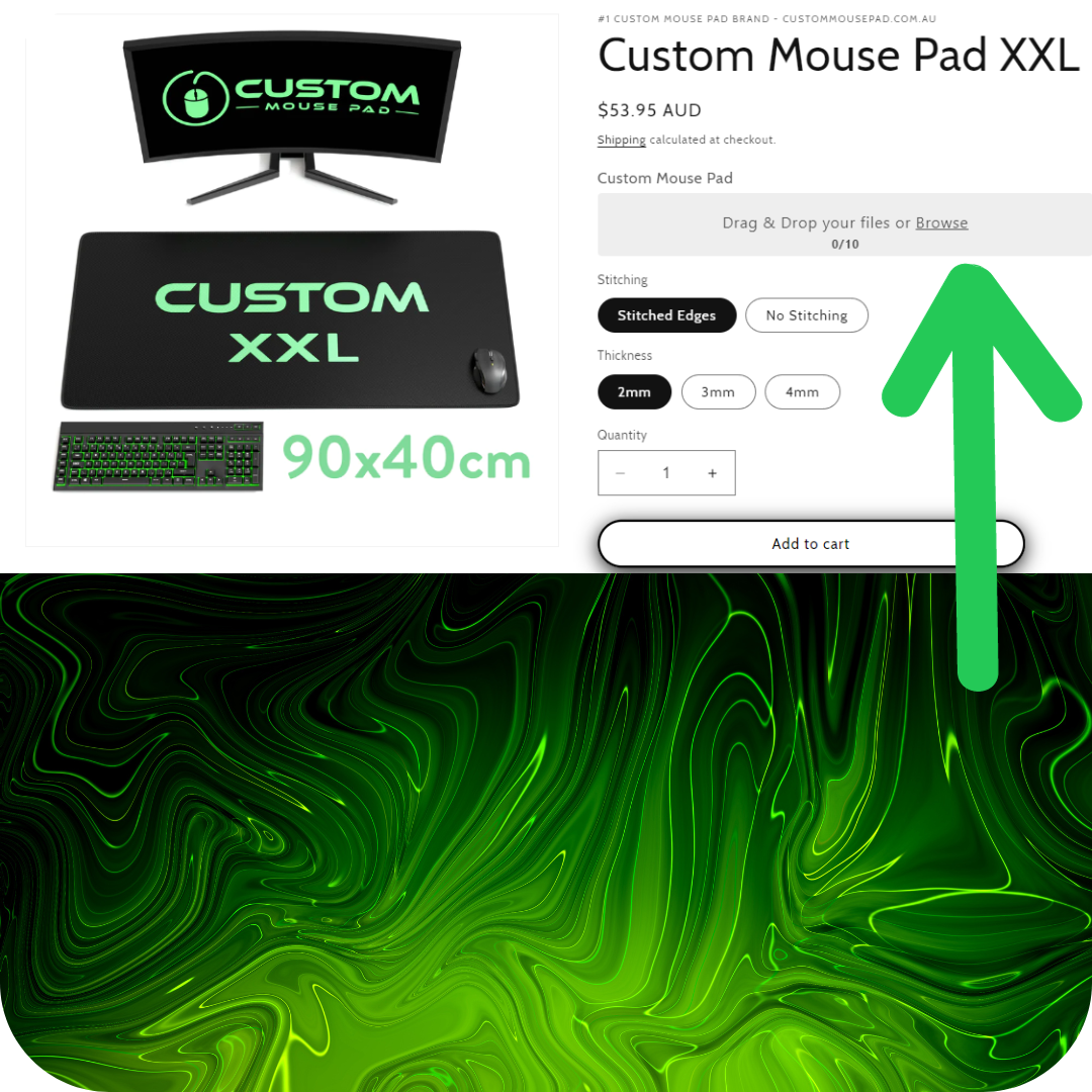 Custom Mouse Pad Upload Your Own Image