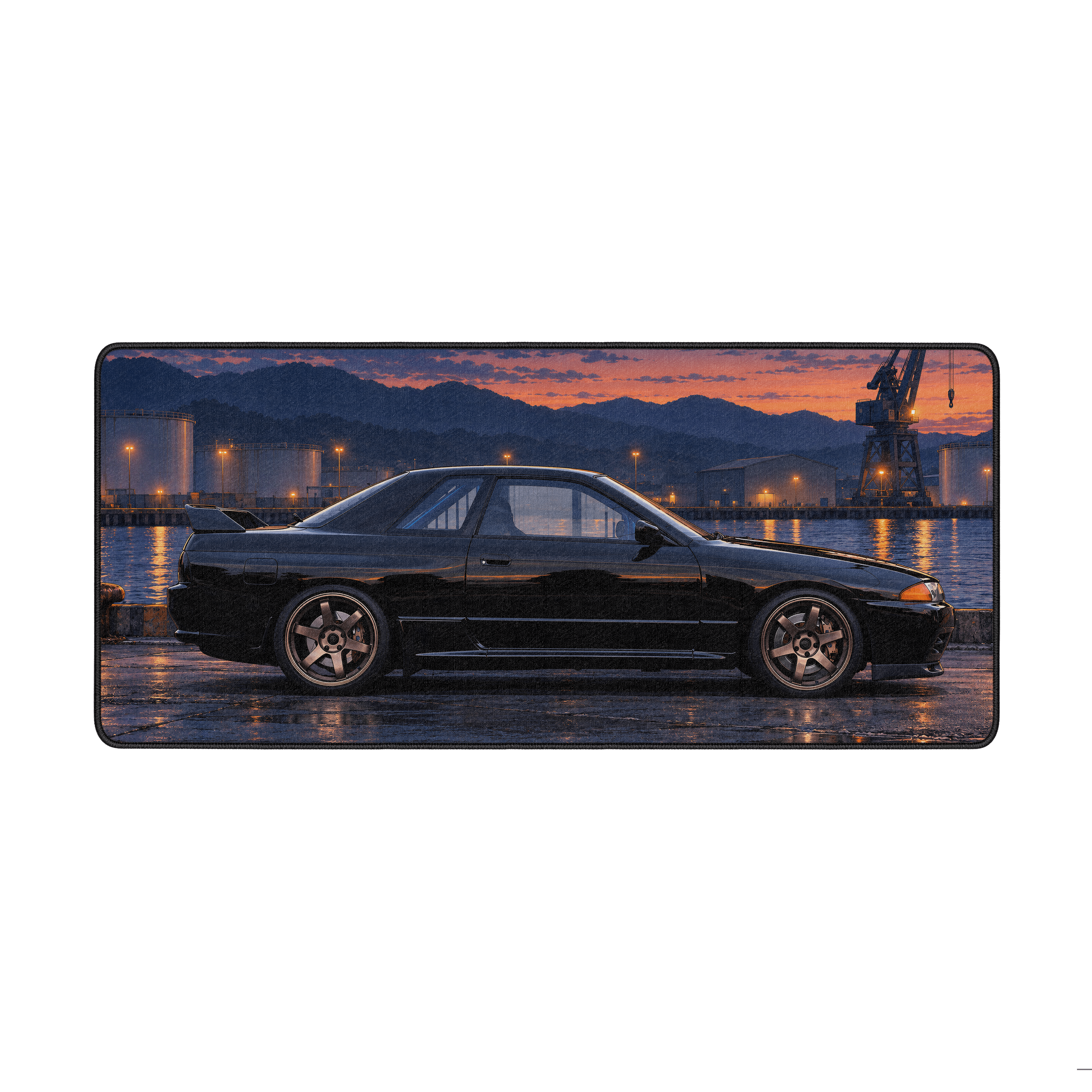 Anime Nissan Skyline R32 Desk Mat - Custom Mouse Pad