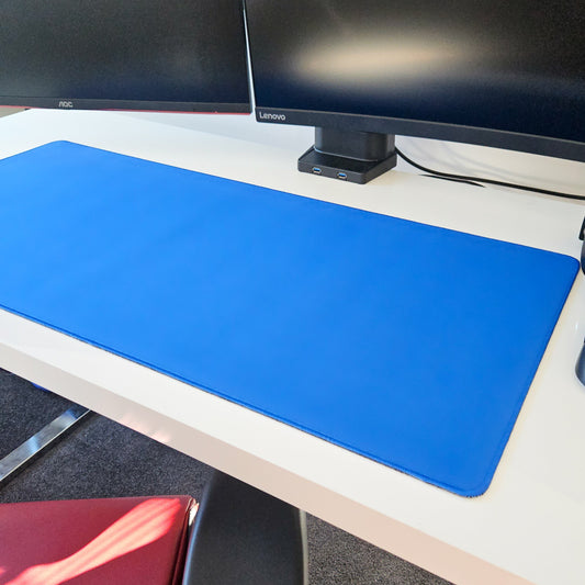Blue Desk Pad - Custom Mouse Pad