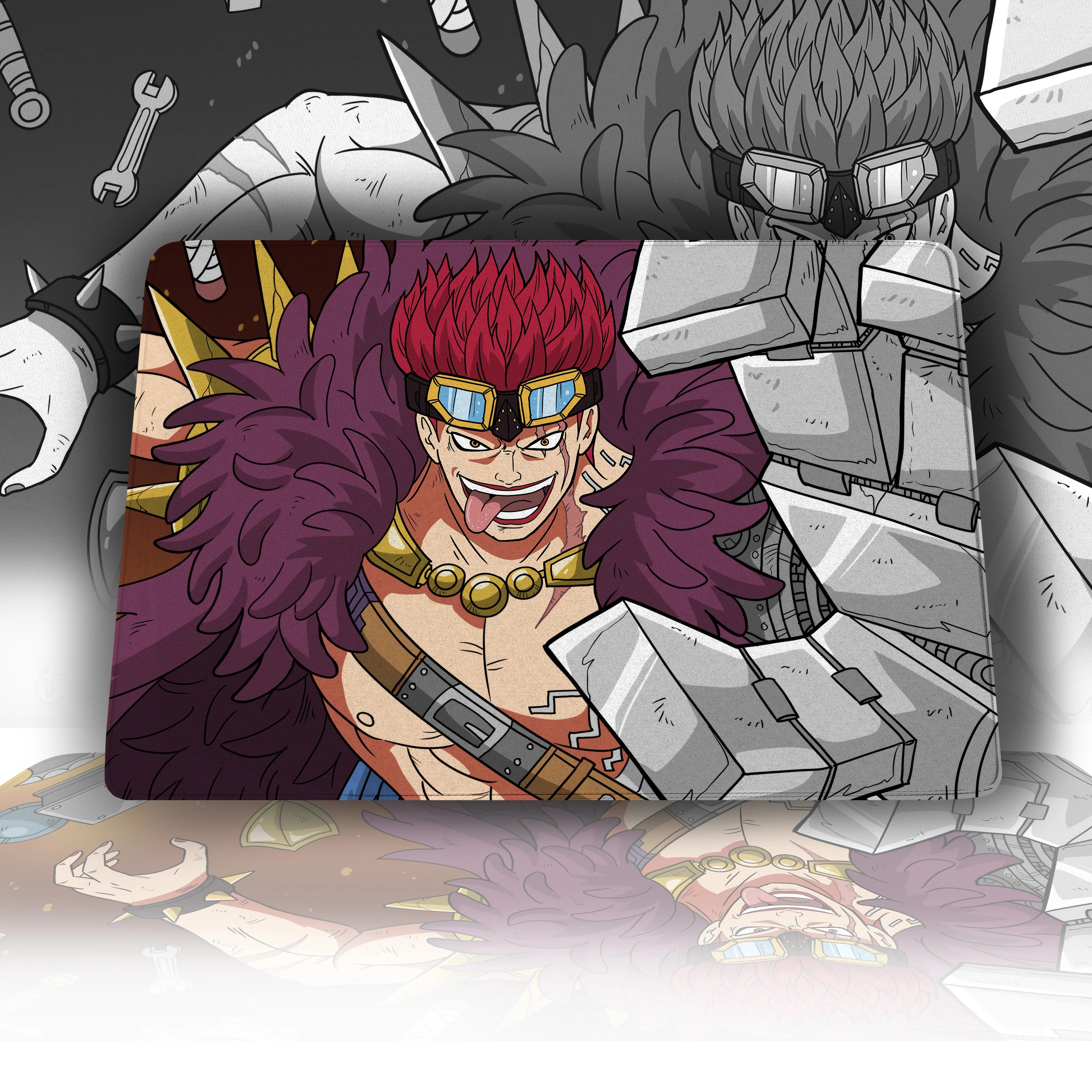 Eustass Kid Mouse Pad - One Piece - Custom Mouse Pad