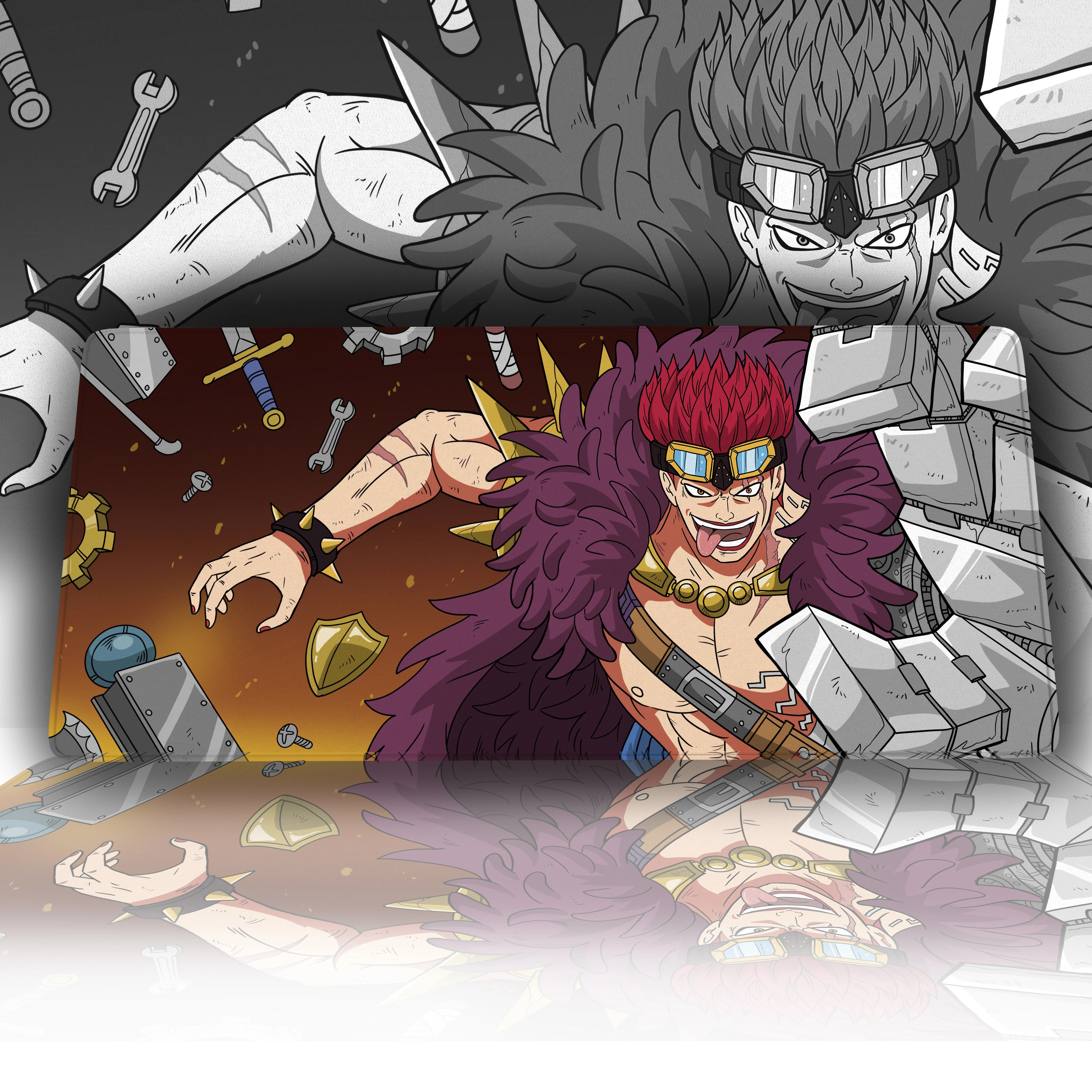 Eustass Kid Mouse Pad - One Piece - Custom Mouse Pad