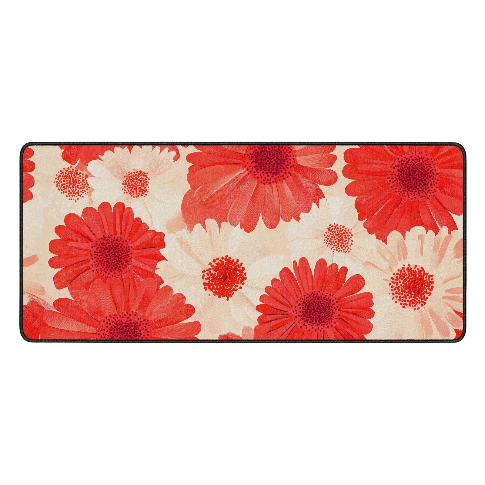 Gerbera Flower Desk Mat - Custom Mouse Pad