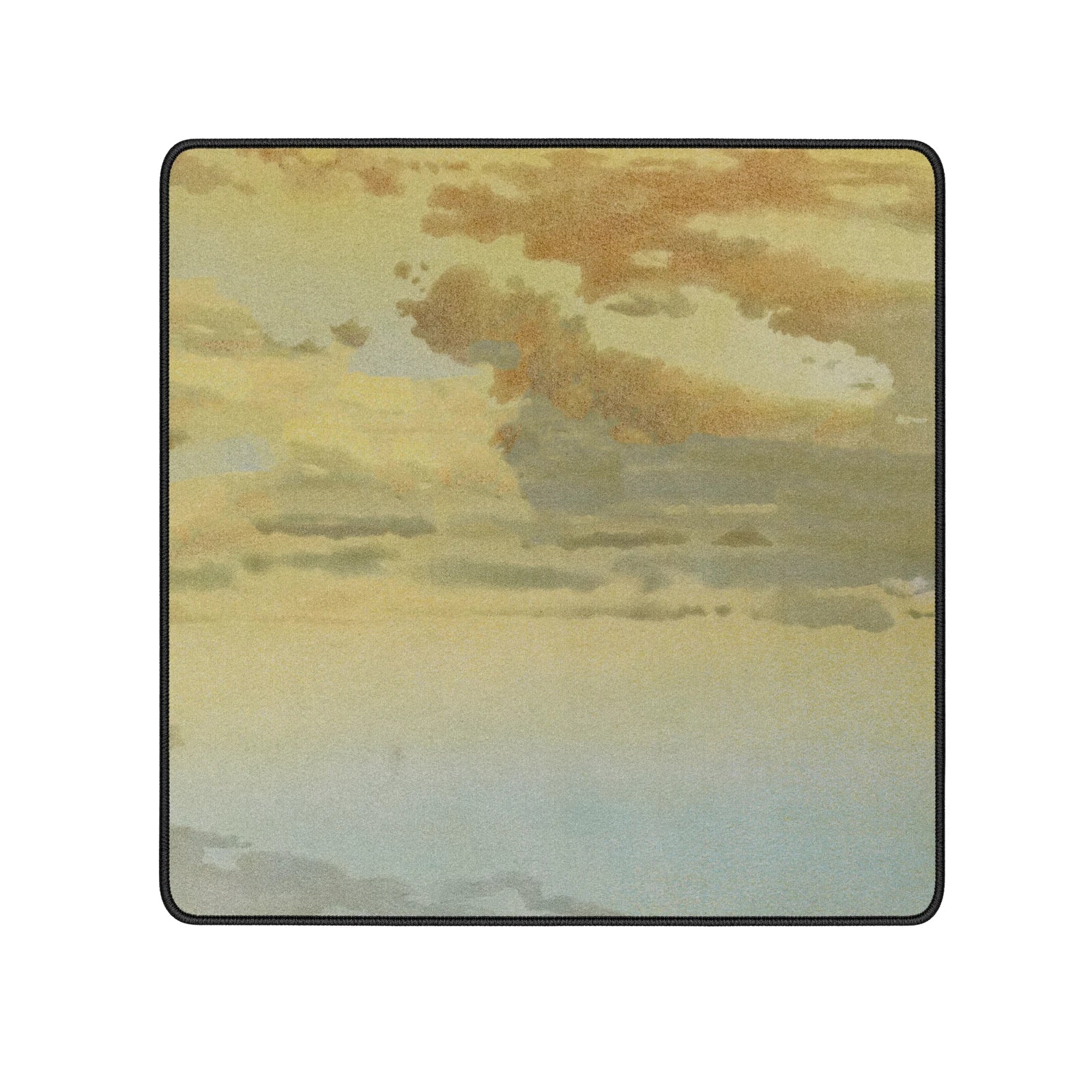 Golden Clouds Mouse Pad and Desk Mat - Custom Mouse Pad