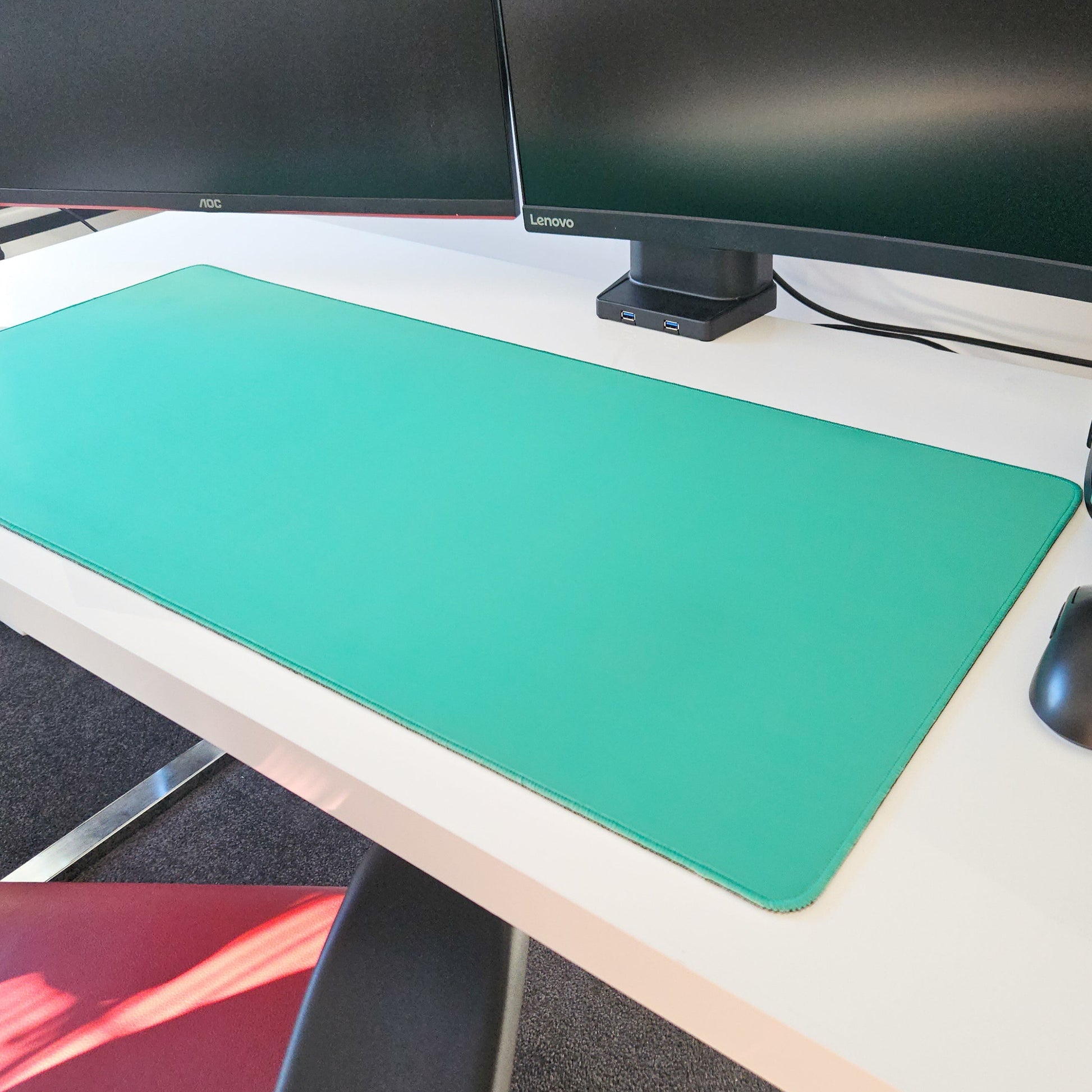 Green Desk Pad - Custom Mouse Pad