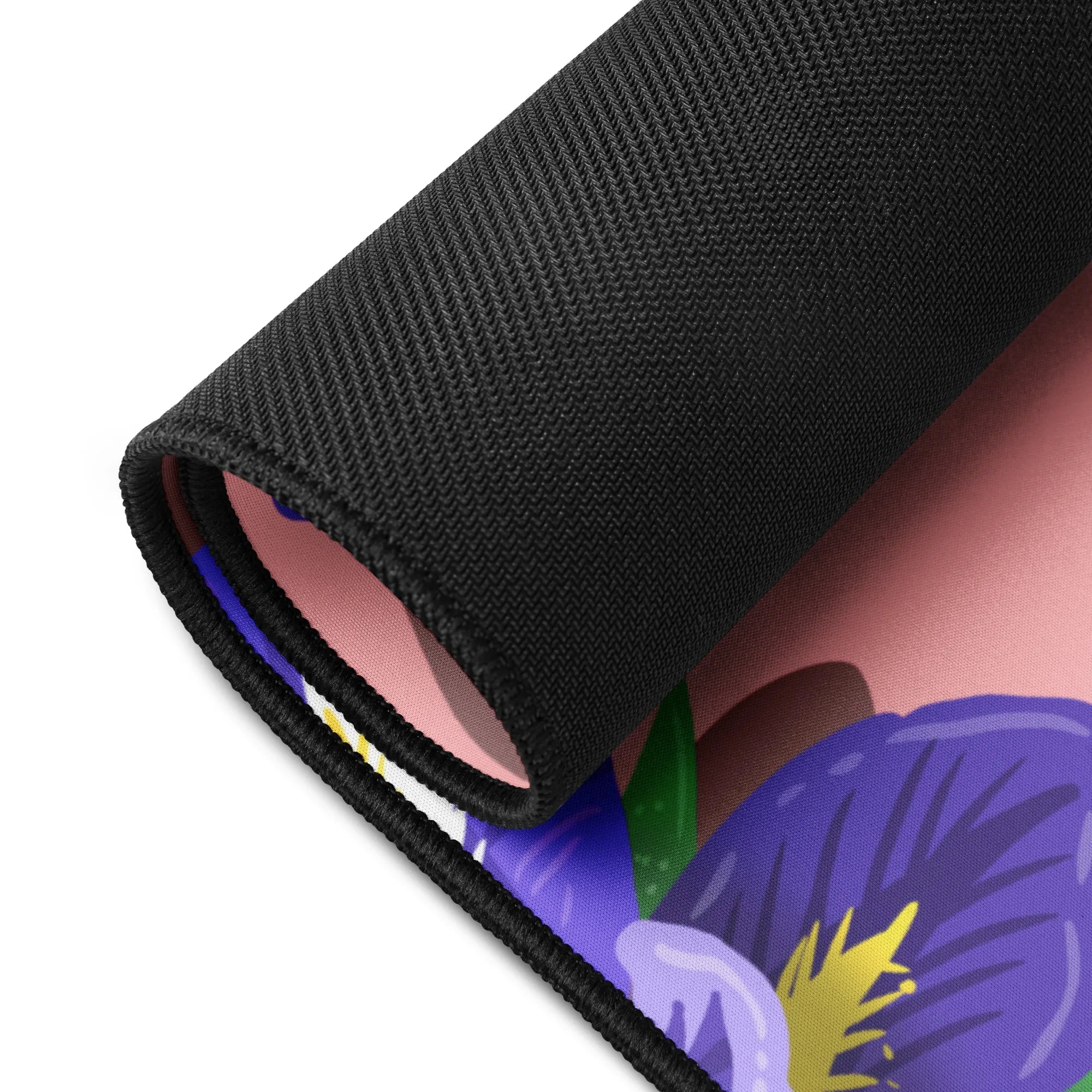 Iris Flower Desk Mat - Custom Mouse Pad