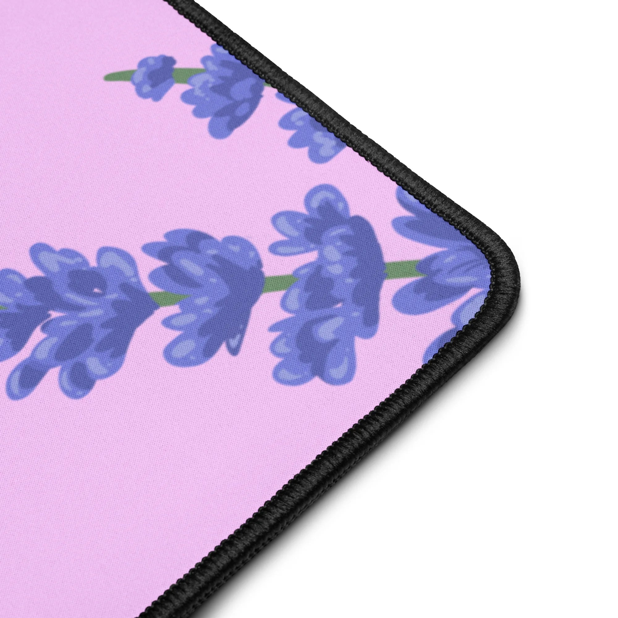 Lavender Flower Desk Mat - Custom Mouse Pad