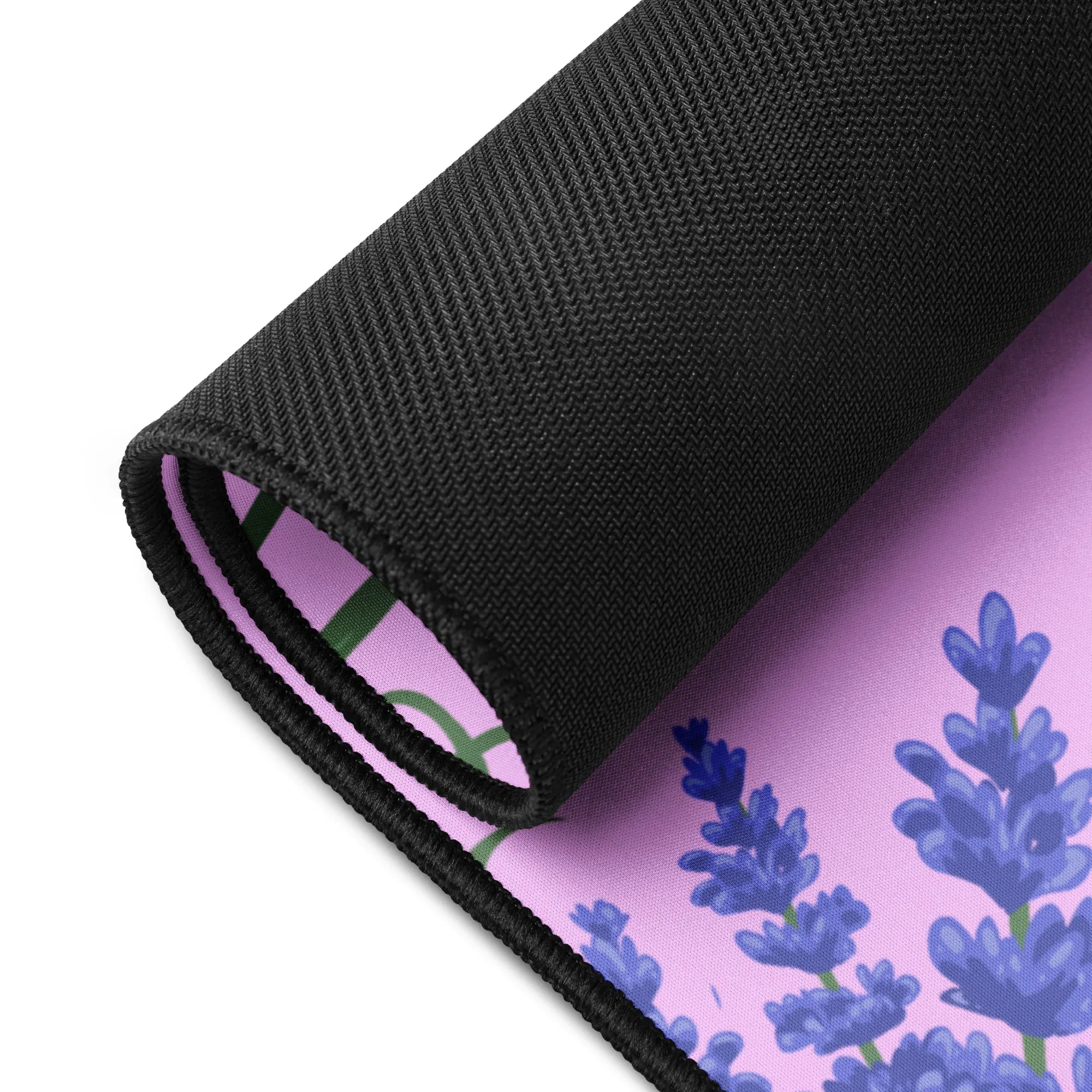 Lavender Flower Desk Mat - Custom Mouse Pad