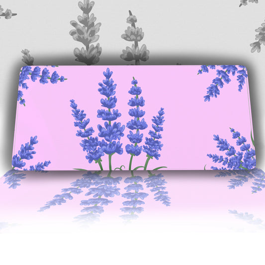 Lavender Flower Desk Mat - Custom Mouse Pad