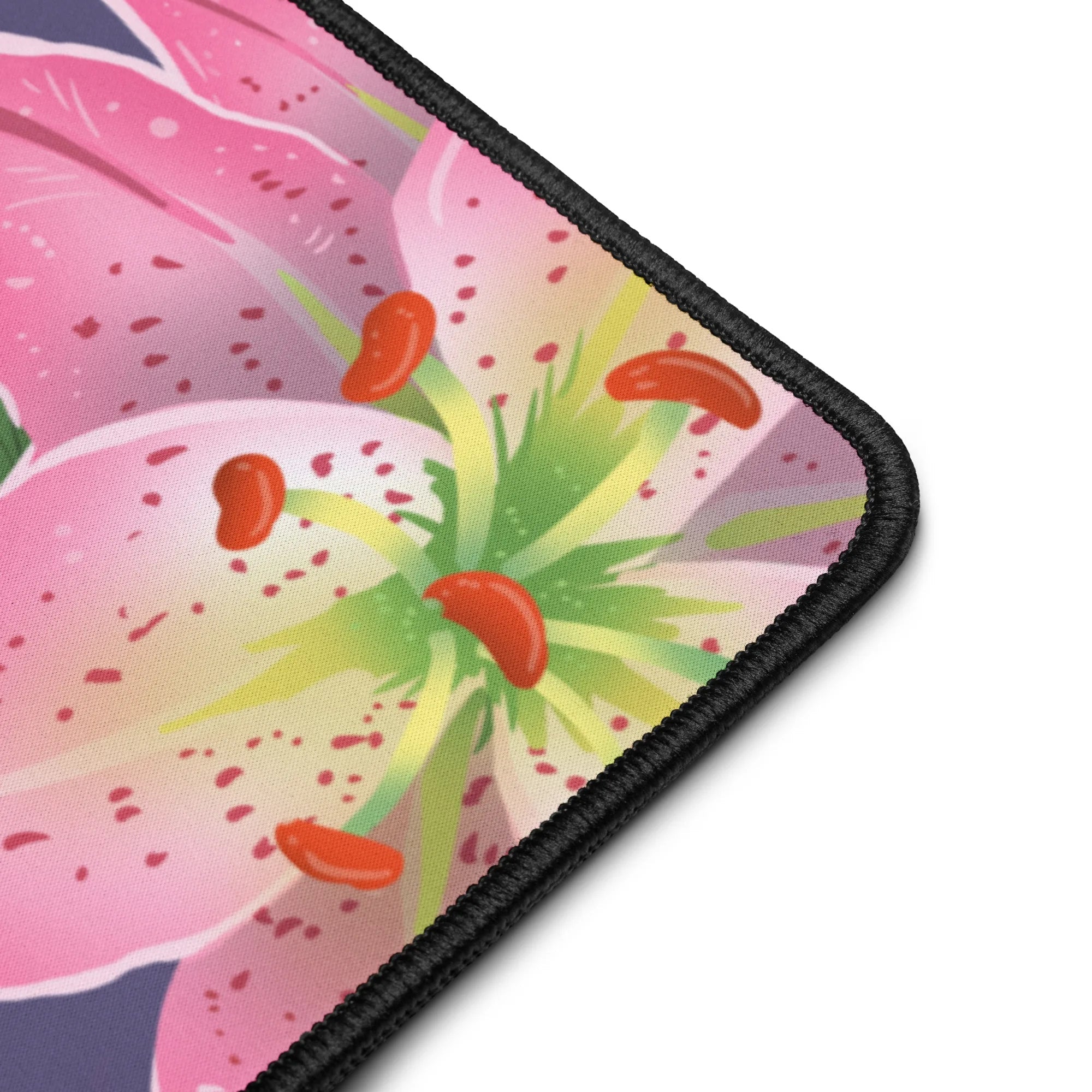 Lillium Flower Desk Mat - Custom Mouse Pad