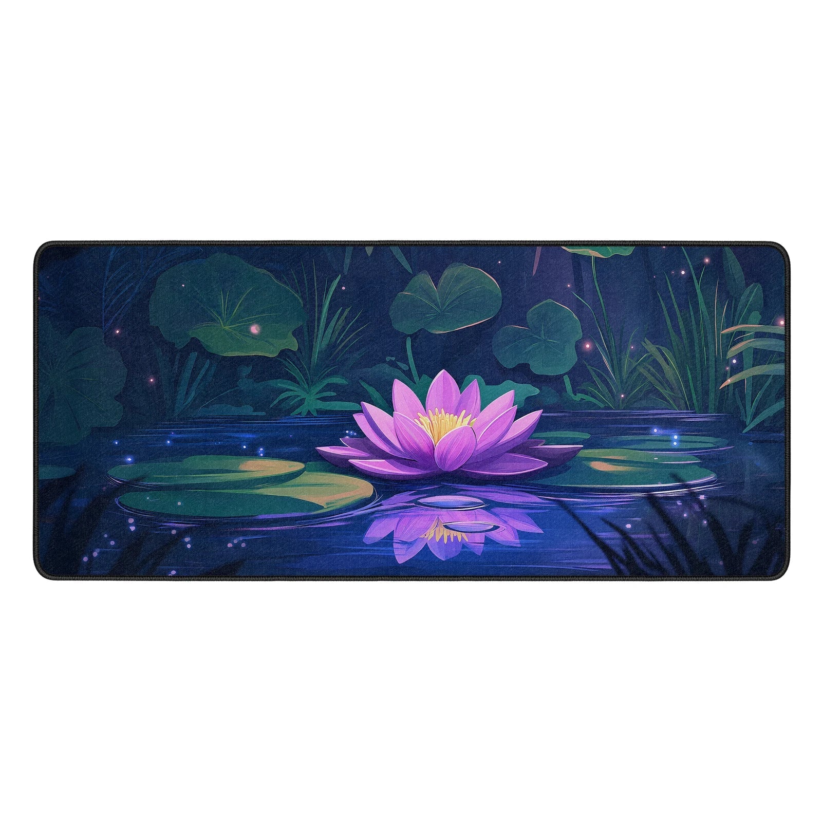 Lotus Flower Desk Mat - Custom Mouse Pad