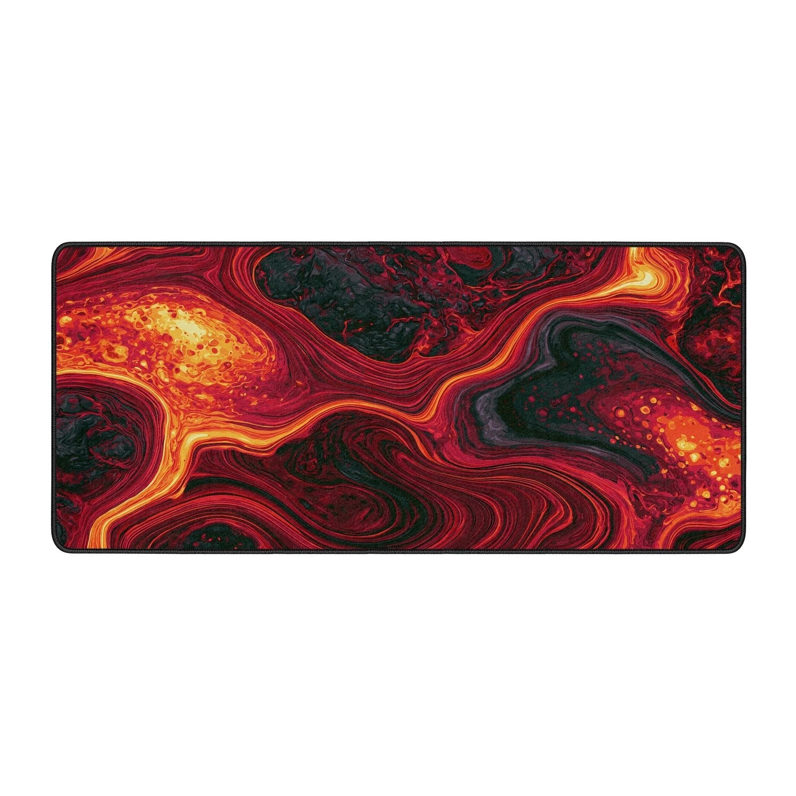Molten Stream Mouse Pad and Desk Mat - Custom Mouse Pad