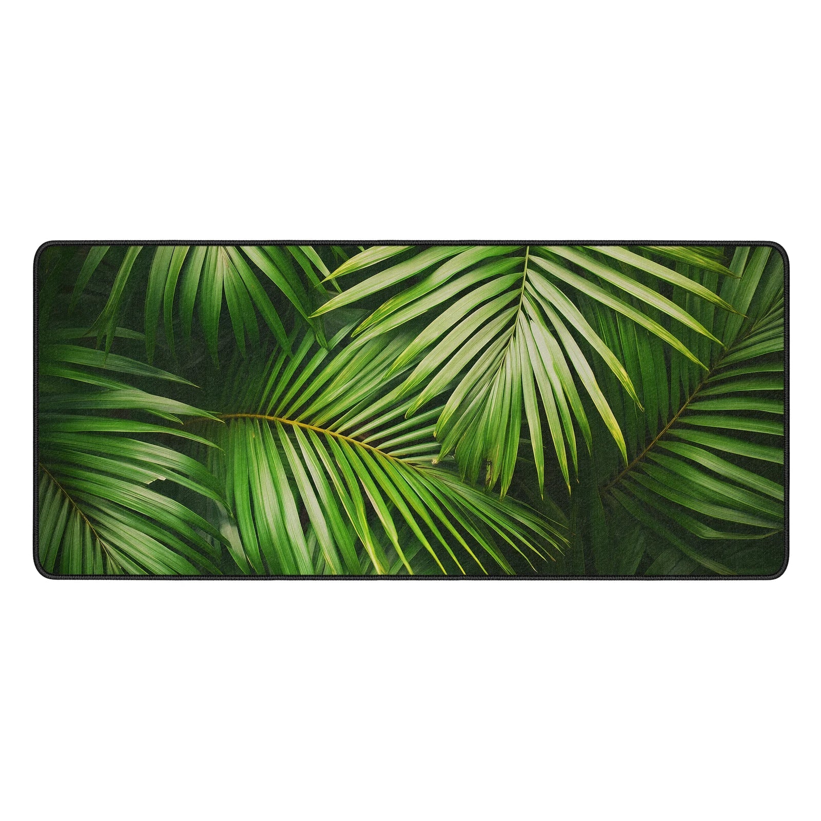 Palm Leaf Desk Mat - Custom Mouse Pad