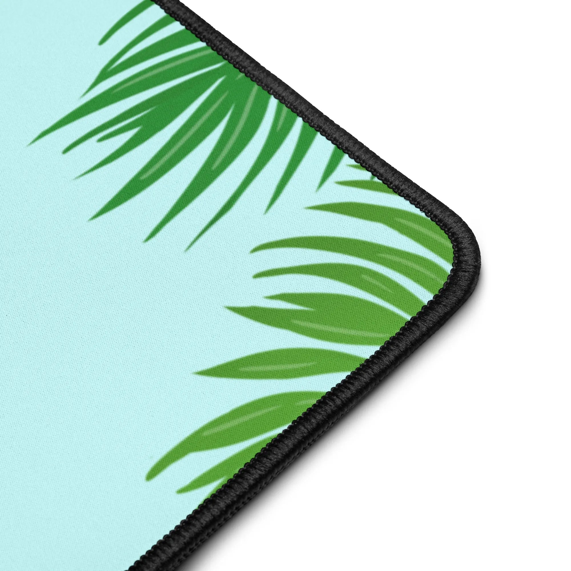 Palm Leaf Desk Mat - Custom Mouse Pad