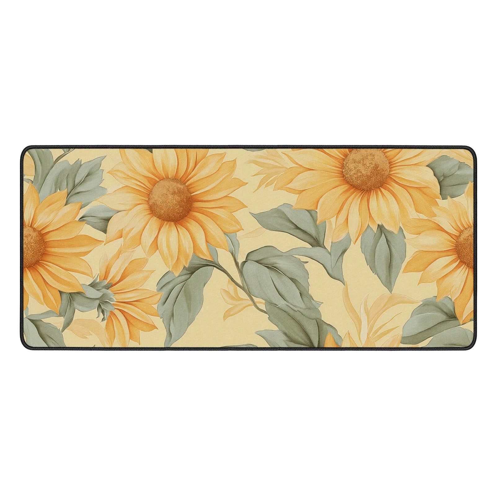 Sun Flower Desk Mat - Custom Mouse Pad