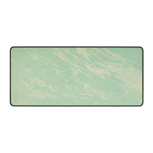 Teal Sky Mouse Pad and Desk Mat - Custom Mouse Pad