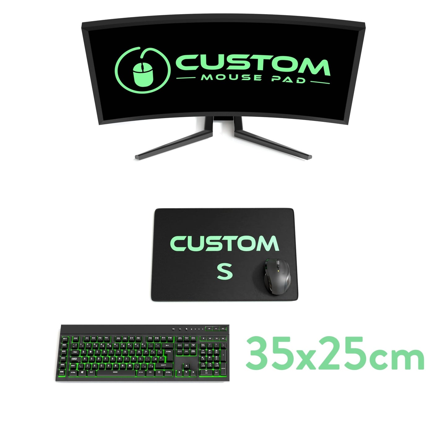 Custom Mouse Pad Small - CustomMousePad.com.au | #1 Custom Mouse Pad Brand