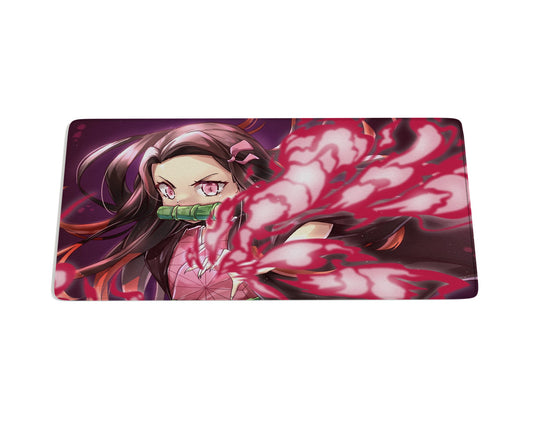 Demon Slayer - Nezuko Violence Mouse Pad - CustomMousePad.com.au | #1 Custom Mouse Pad Brand