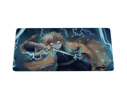 Demon Slayer - Zenitsu Agatsuma Pulse Mouse Pad - CustomMousePad.com.au | #1 Custom Mouse Pad Brand