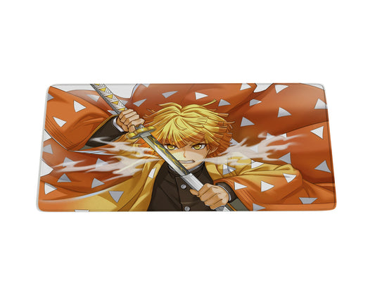 Demon Slayer - Zenitsu Agatsuma Sun Strike Mouse Pad - CustomMousePad.com.au | #1 Custom Mouse Pad Brand