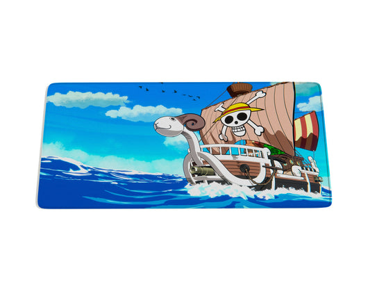 One Piece - The Going Merry Wave Breaker Mouse Pad - CustomMousePad.com.au | #1 Custom Mouse Pad Brand